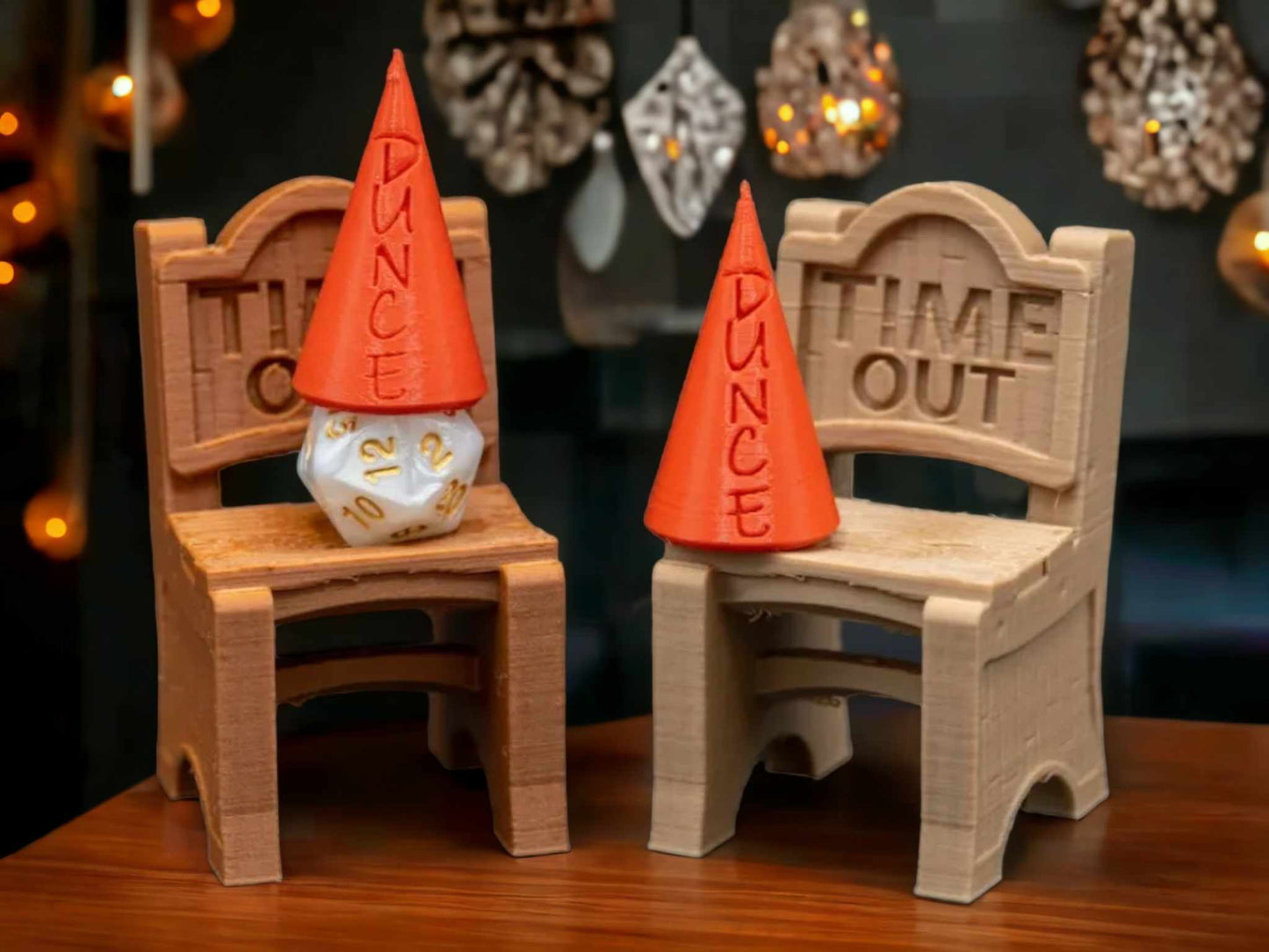 Dunce Dice Chair - Time Out - Dice Jail